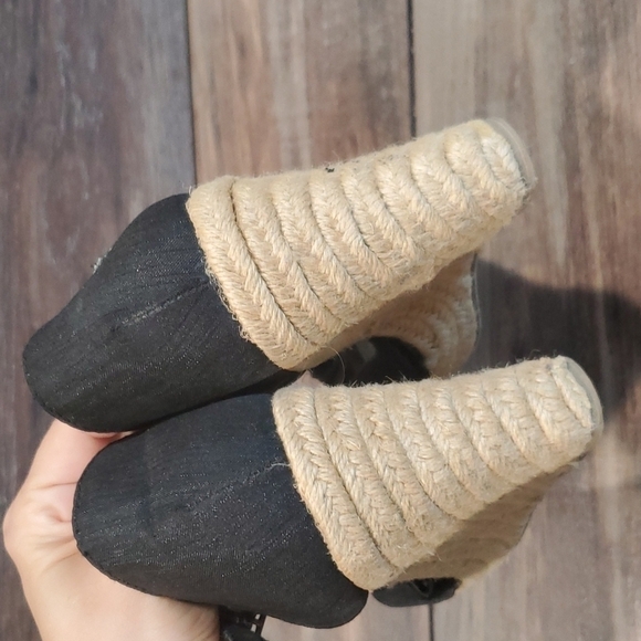 Steve Madden Women P-Veta Espadrille Wedge Sandals sz 8M  shoes - Picture 6 of 15